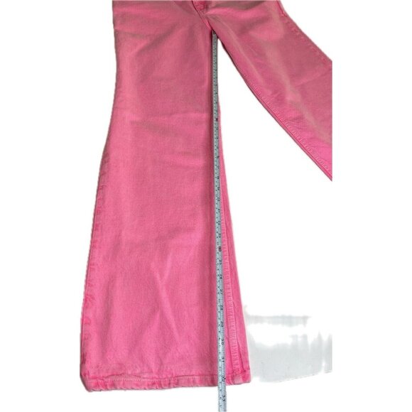 ZARA Wide Leg Boogie Jeans High Waist Full Length 26 4 NWT - Picture 7 of 9